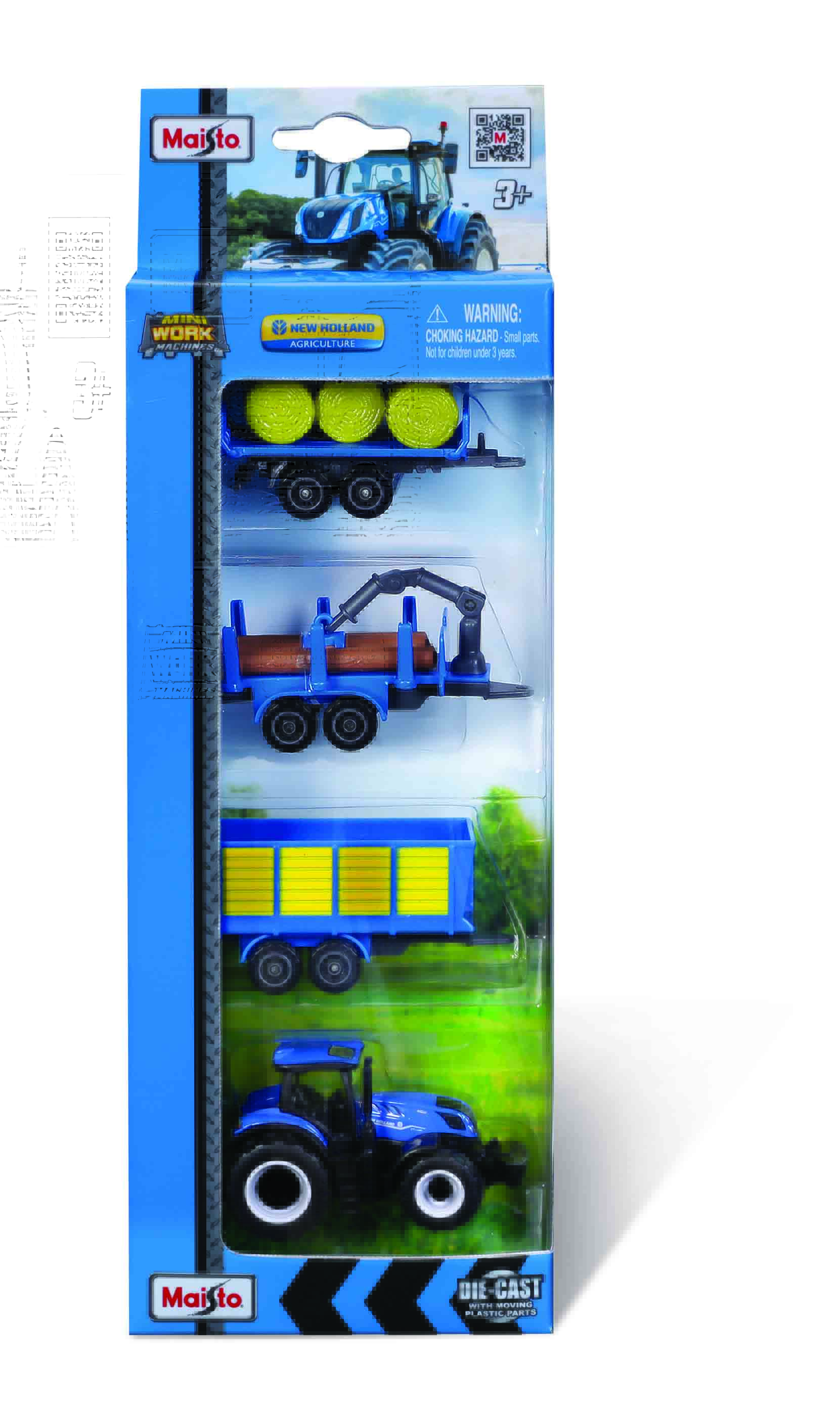 Mini Work Machines 4 Pack