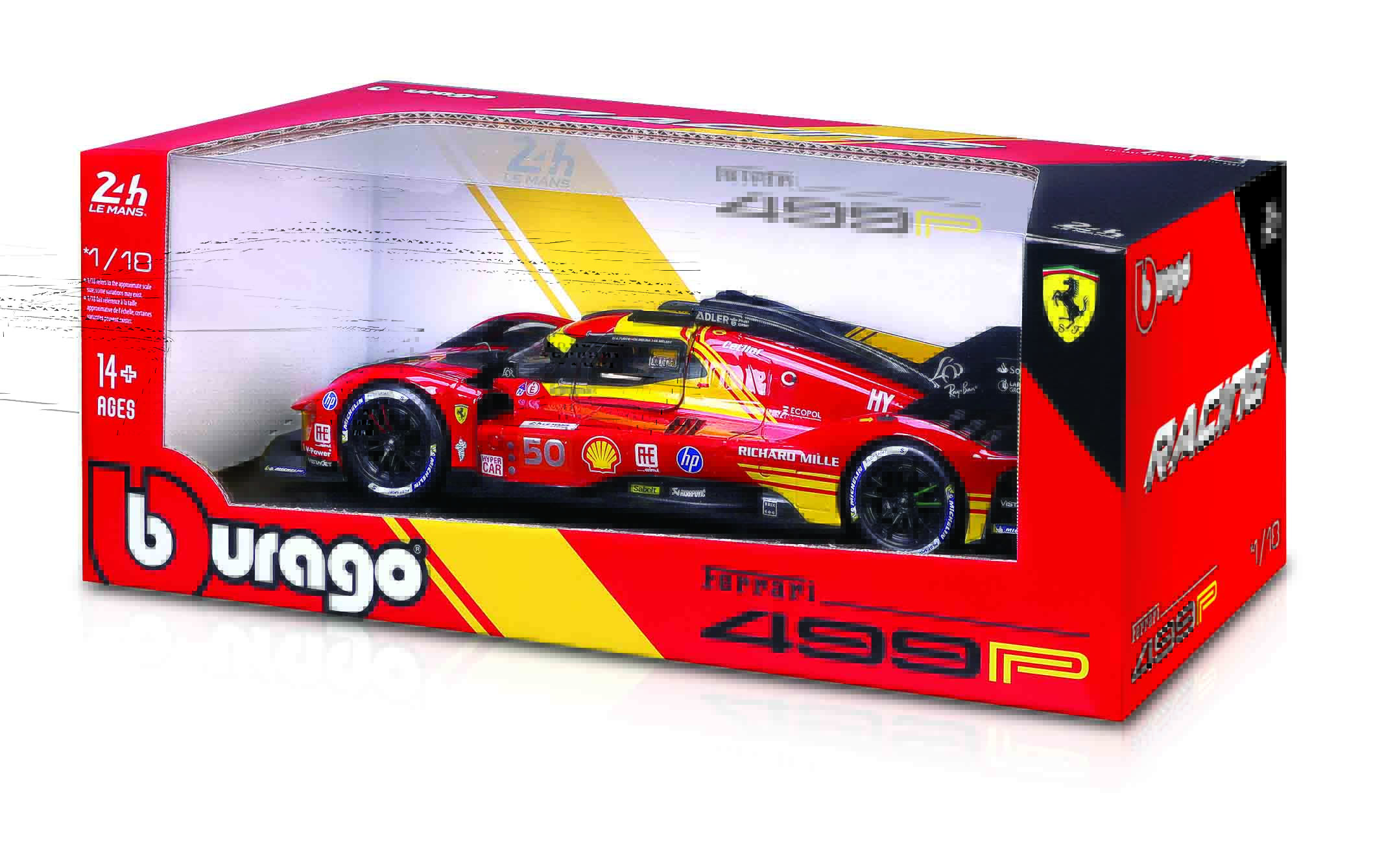 1:18 Ferrari 499P  (24 Le Mans Champion 2024) 