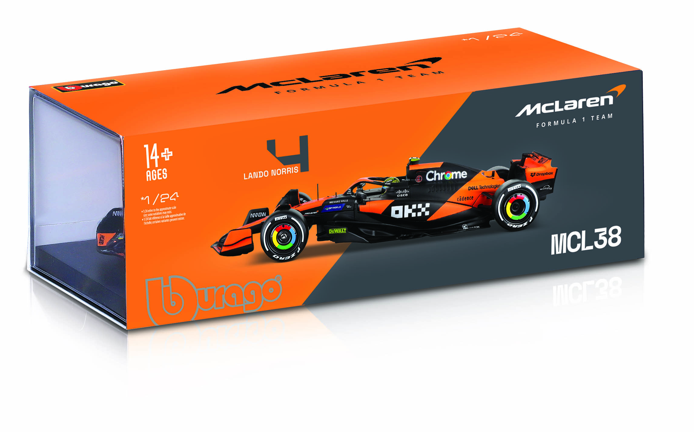 1:24 Race MCL 38 ( 2024 ) c/ Acrilico