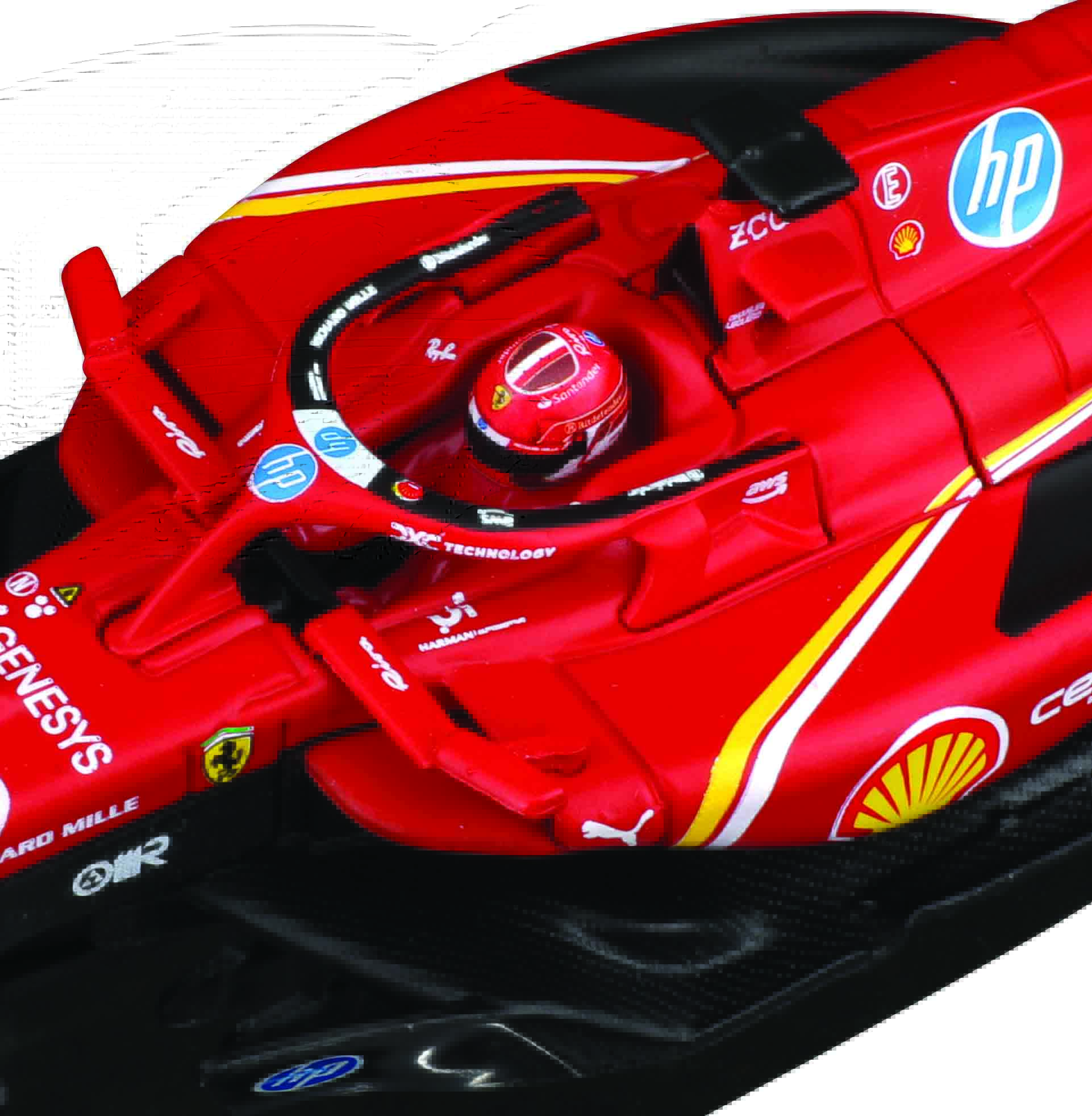1:43 Ferrari SF-24 (2024) c/ acrilico 