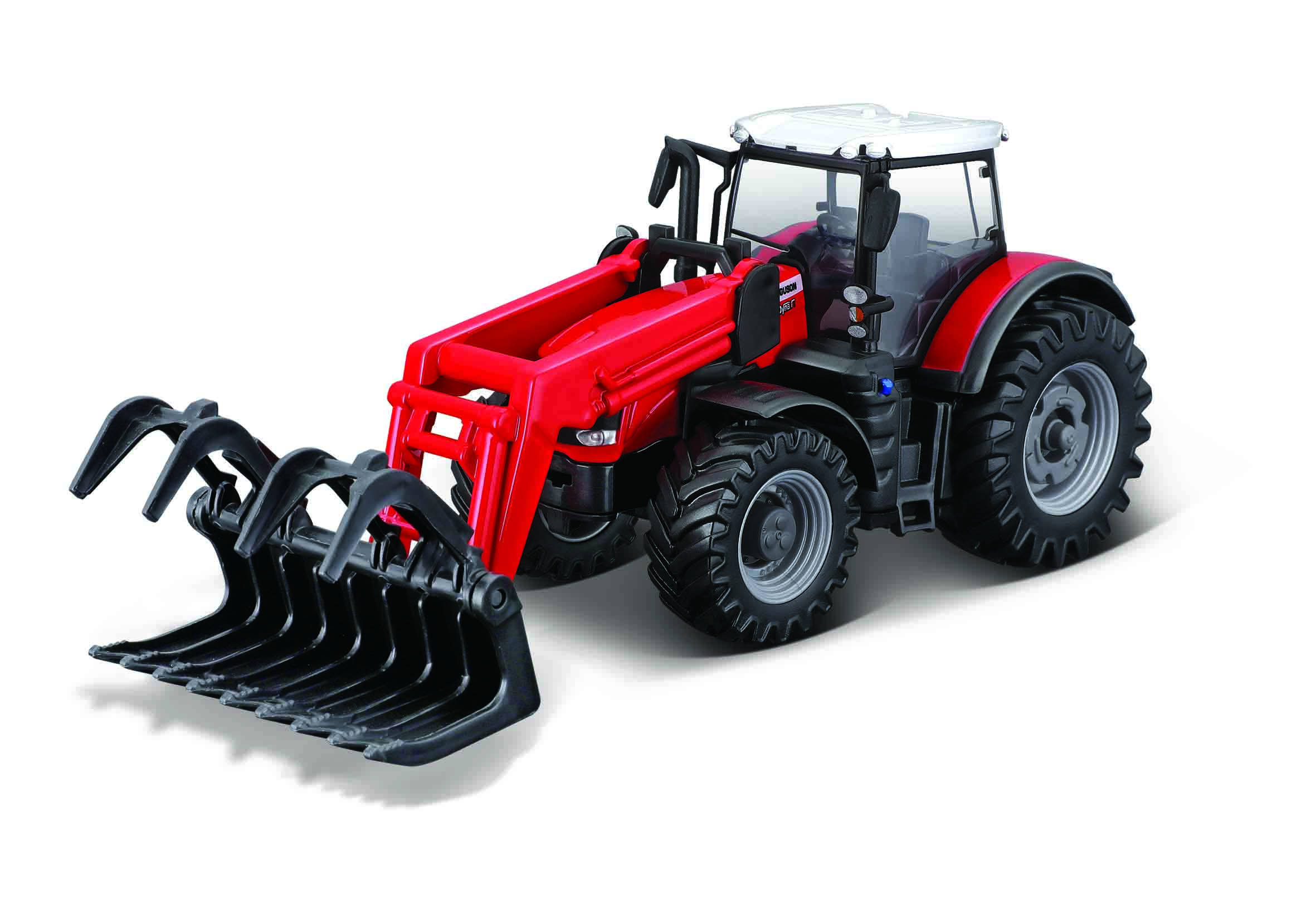 10CM  Massey Ferguson 8740s carregador frontal com garra
