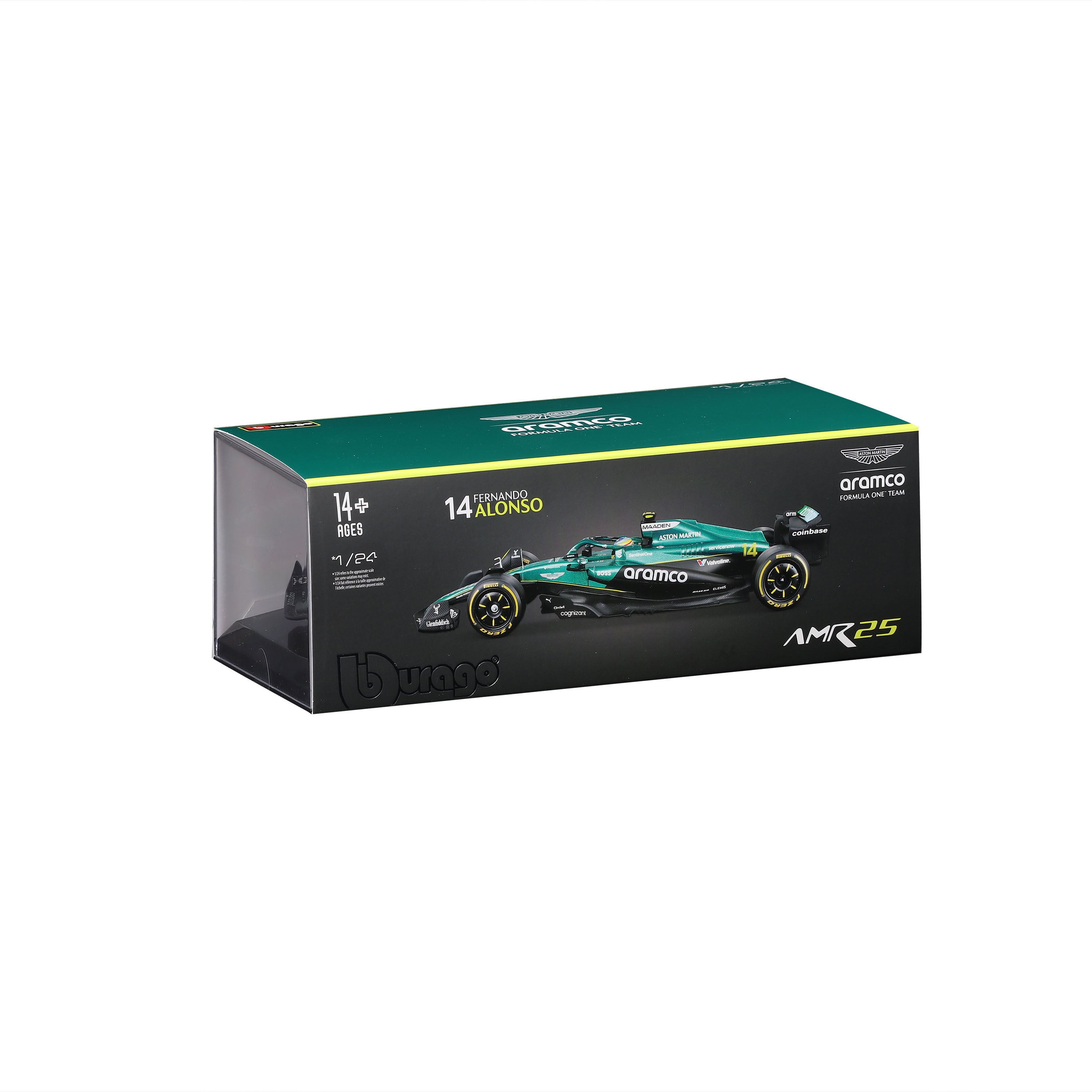 1:24 Race Aston Martin AMR25 (2025) C/ Acrilico 