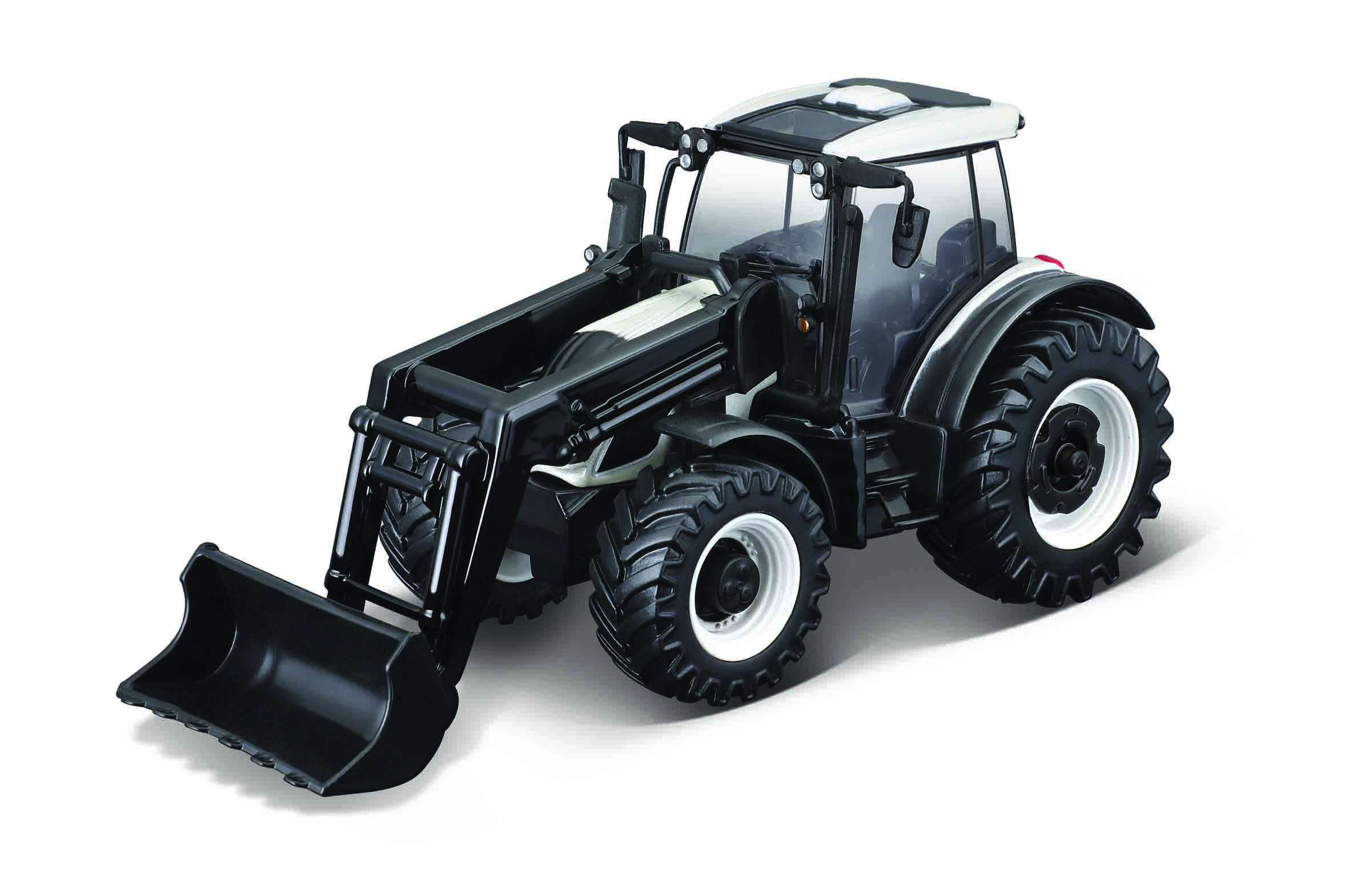 10CM Trator Valtra N174 com carregador frontal 