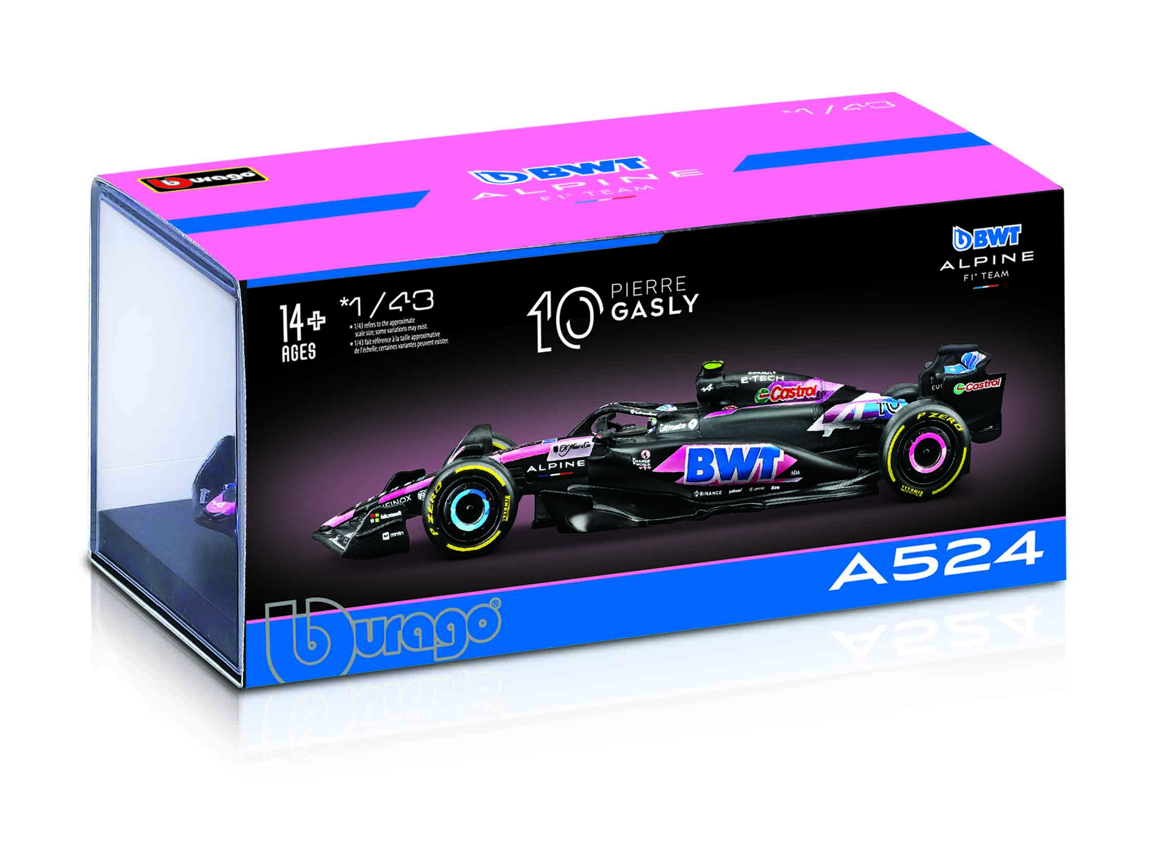 1:43 Alpine A524 (2024) W/ driver